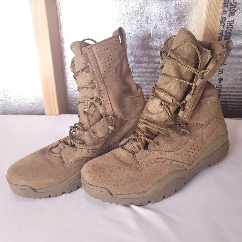 Nike SFB Field Boots Mens 13 Tan Tactical Combat Trail Frame